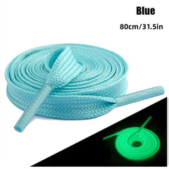 Reflective Luminous Shoelaces for Sports Shoes