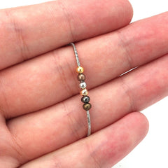 100Pcs 3mm 4mm Round Crimp End Beads Jewelry Making Findings