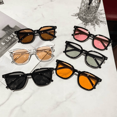 Square Sunglasses Men Women UV Protection Polarized Retro Shades