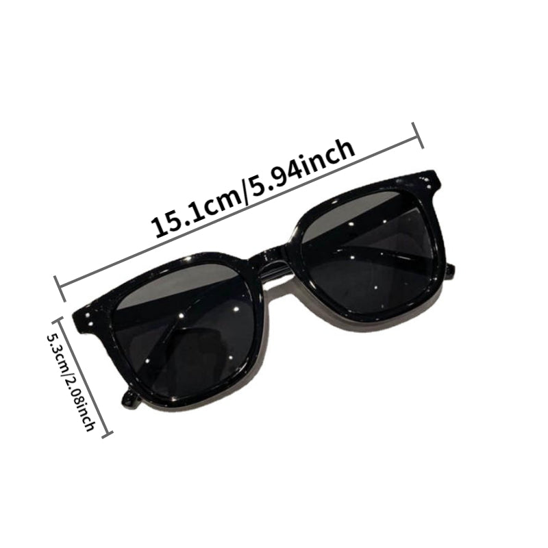 Square Sunglasses Men Women UV Protection Polarized Retro Shades