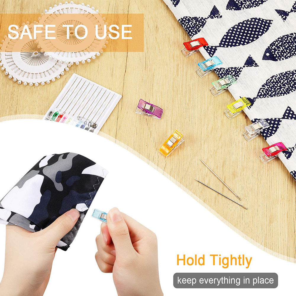 20pcs Colorful Sewing Clips Craft Knitting Safety Clips Binding Clips