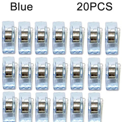 20pcs Colorful Sewing Clips Craft Knitting Safety Clips Binding Clips