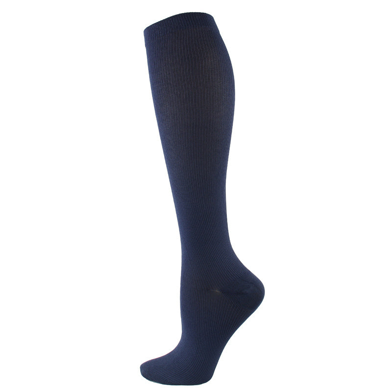 Compression Socks for Leg Shaping, Solid Stretch Tights, Unisex