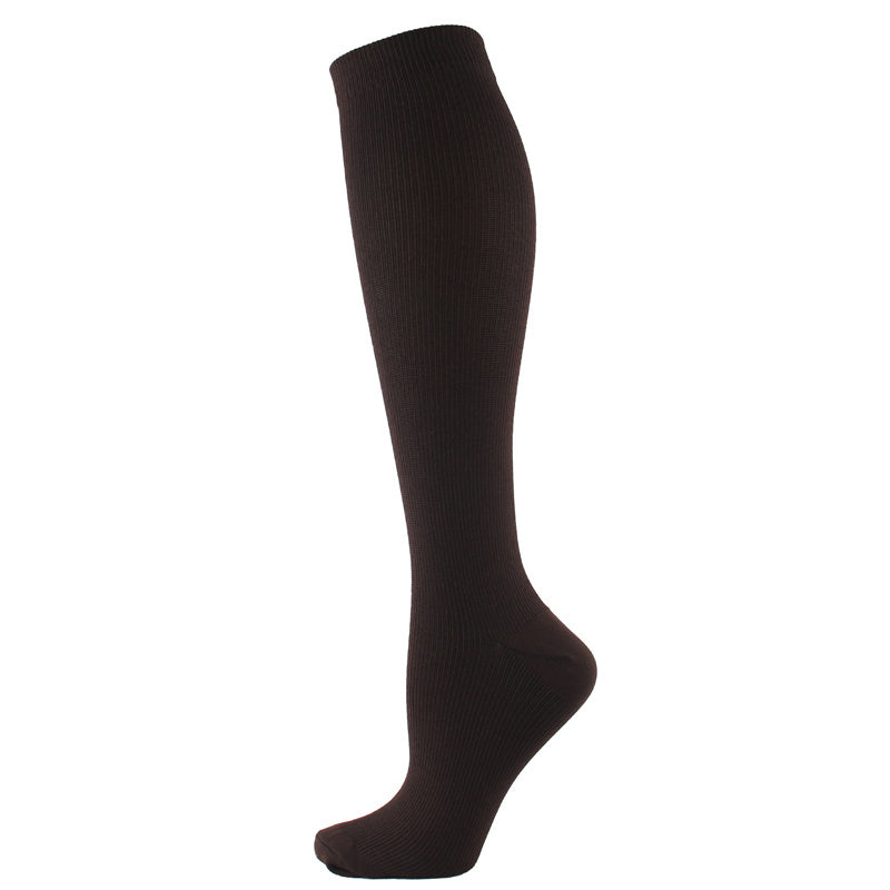 Compression Socks for Leg Shaping, Solid Stretch Tights, Unisex