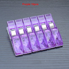 10pcs Sewing Clips Fabric Quilting Clips Plastic Clips for DIY Crafting