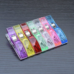 10pcs Sewing Clips Fabric Quilting Clips Plastic Clips for DIY Crafting