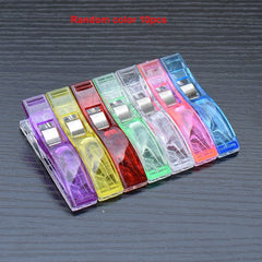 10pcs Sewing Clips Fabric Quilting Clips Plastic Clips for DIY Crafting