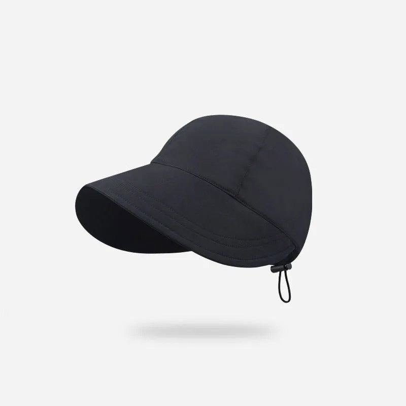 Wide Brim Sun Hat Drawstring Adjustable Cap Quick drying Golf Baseball Cap