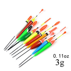 10pcs Balsa Wood Fishing Float - Accurate Casting, Sensitive Bite Detection