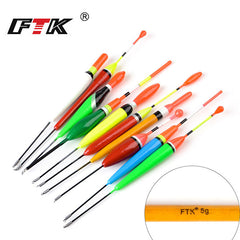 10pcs Balsa Wood Fishing Float - Accurate Casting, Sensitive Bite Detection