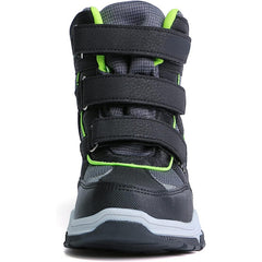 Boys Snow Boots - Warm, Waterproof, Non-Slip, Easy to Wear