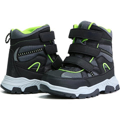Boys Snow Boots - Warm, Waterproof, Non-Slip, Easy to Wear