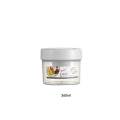 Portable Salad Cup with Spoon for Yogurt and Snacks on the Go