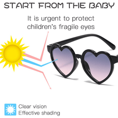 Heart Shaped Sunglasses for Holiday Party Boys and Girls