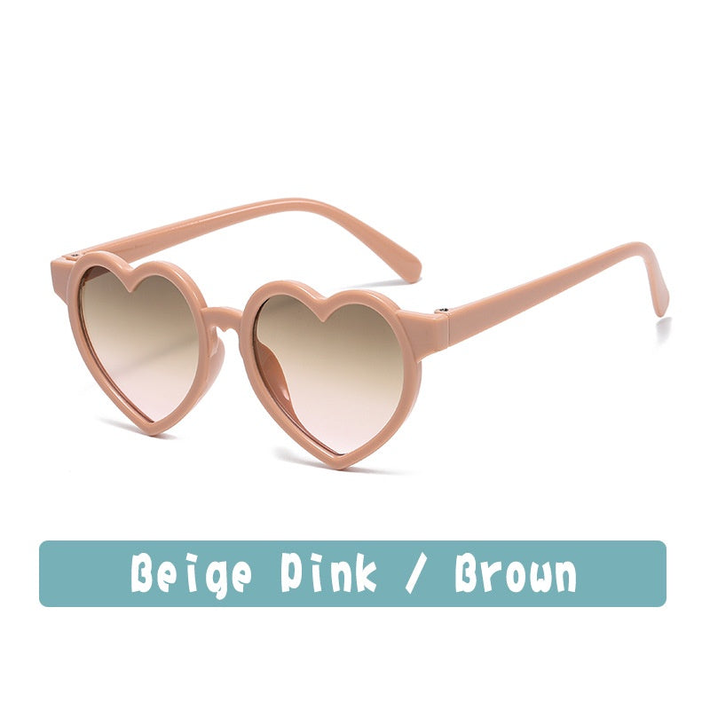 Heart Shaped Sunglasses for Holiday Party Boys and Girls