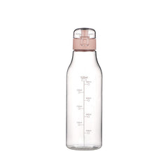 17.5oz Water Bottle with Locking Buckle and Scale for Sports