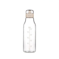 17.5oz Water Bottle with Locking Buckle and Scale for Sports