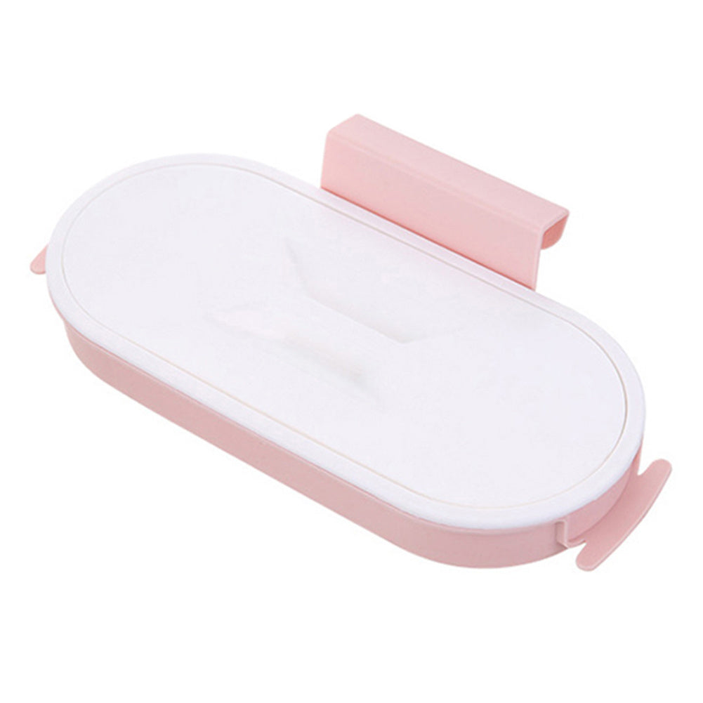 Garbage Bag Holder Portable Plastic Trash Bag Storage Rack With Lid