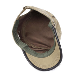 Men's Army Denim Baseball Cap Cotton Cadet Hat Military Adjustable Cap