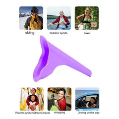 5pcs Portable Unisex Urinal for Outdoor Travel and Camping