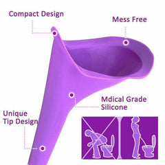 5pcs Portable Unisex Urinal for Outdoor Travel and Camping