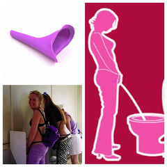 5pcs Portable Unisex Urinal for Outdoor Travel and Camping