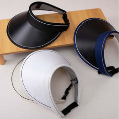 UPF50 Wide Brim Foldable Visor Hat UV Protection Sun Hat