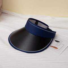 UPF50 Wide Brim Foldable Visor Hat UV Protection Sun Hat