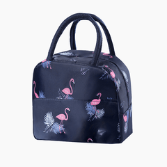 Printed Insulated Lunch Bag Reusable Aluminum Foil Lunch Box
