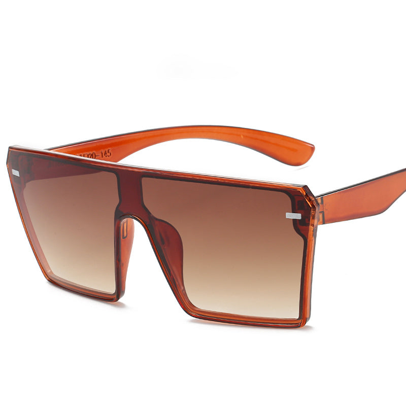 Rimless Gradient Sunglasses UV400 for Driving Beach Travel