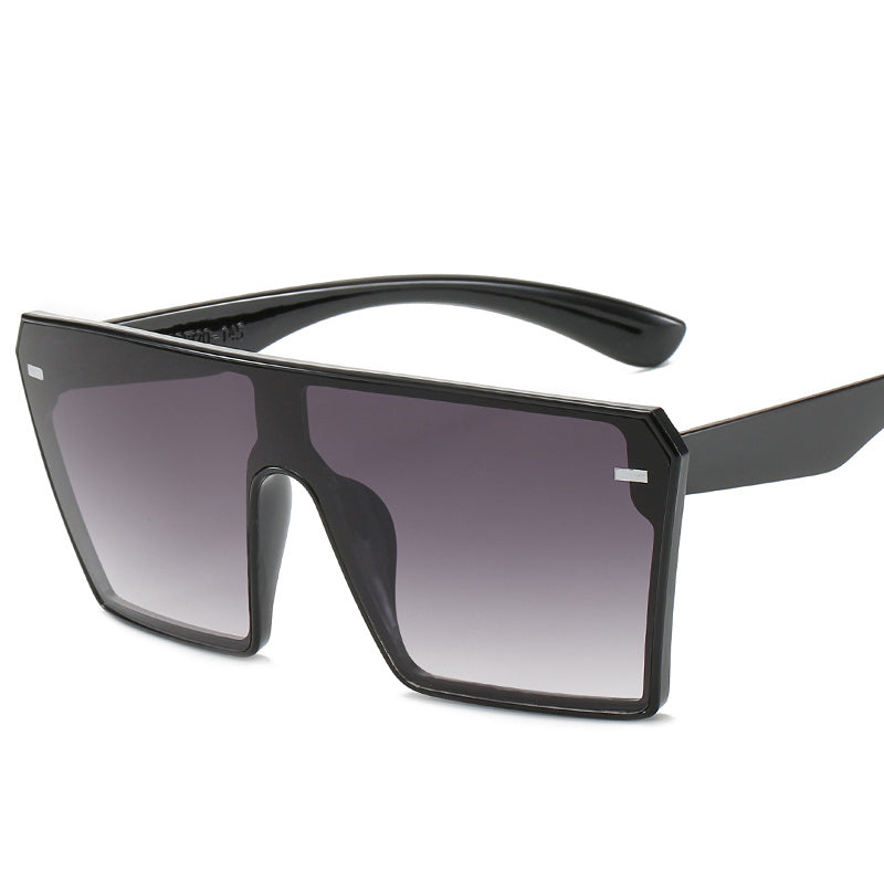 Rimless Gradient Sunglasses UV400 for Driving Beach Travel