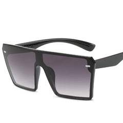 Rimless Gradient Sunglasses UV400 for Driving Beach Travel