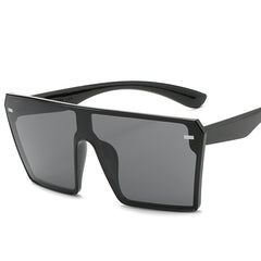 Rimless Gradient Sunglasses UV400 for Driving Beach Travel