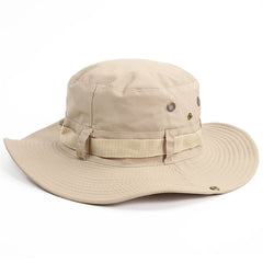 Men's UV Protective Sun Bucket Hats for Outdoor Adventures