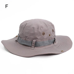 Men's UV Protective Sun Bucket Hats for Outdoor Adventures