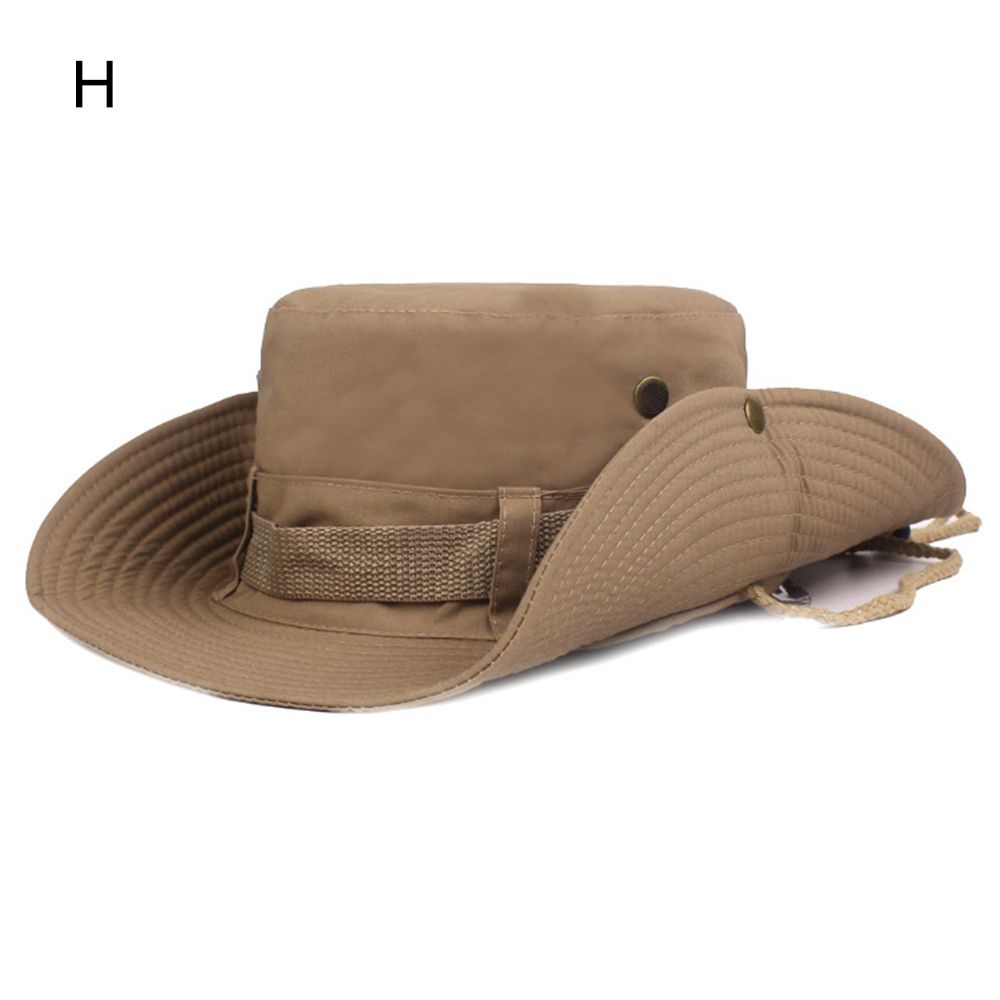 Men's UV Protective Sun Bucket Hats for Outdoor Adventures