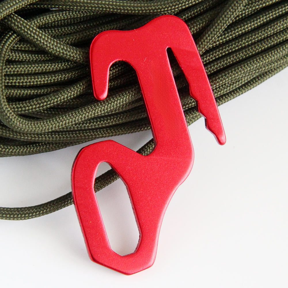 Aluminum Guyline Cord Adjuster for Camping and Hiking