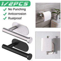 Stainless Steel Toilet Roll Holder Towel Storage Rack