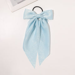 Velvet Butterfly Bowknot Hair Tie Solid Hair Tie French Ponytail