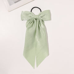 Velvet Butterfly Bowknot Hair Tie Solid Hair Tie French Ponytail