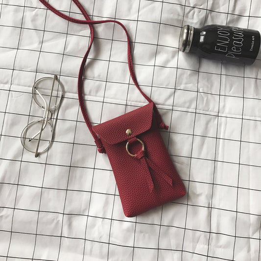 Stylish Mini Shoulder Bag with Flap Magnet, Versatile Wallet Crossbody Bag