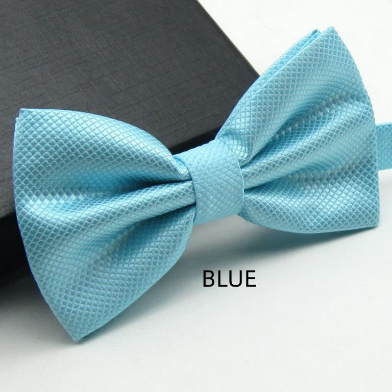 Butterfly Party Wedding Bow Tie For Boys Girls Solid Bowknot Bowtie