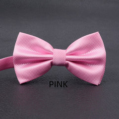 Butterfly Party Wedding Bow Tie For Boys Girls Solid Bowknot Bowtie