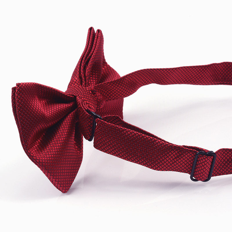 Butterfly Party Wedding Bow Tie For Boys Girls Solid Bowknot Bowtie