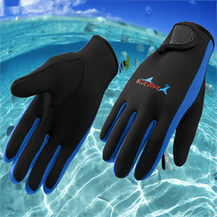 Durable Anti Slip Diving Gloves Winter Swimming Surfing Underwater Work