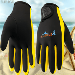 Durable Anti Slip Diving Gloves Winter Swimming Surfing Underwater Work