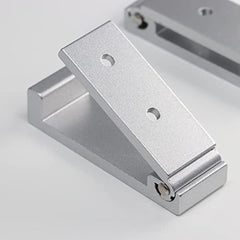 2pcs Alum. Alloy Folding Coat Hooks 33lbs Load