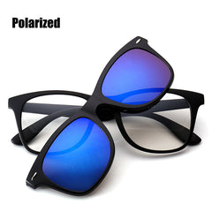 1pc Reversible Polarizing Clip on Sunglasses Anti glare UV400