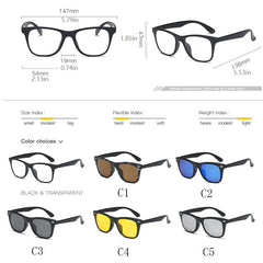 Clip on Sunglasses Anti Glare UV400 Driving Glasses