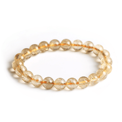 Golden Hair Crystal Bracelet Blonde Crystal Wealthy Beads Bracelet